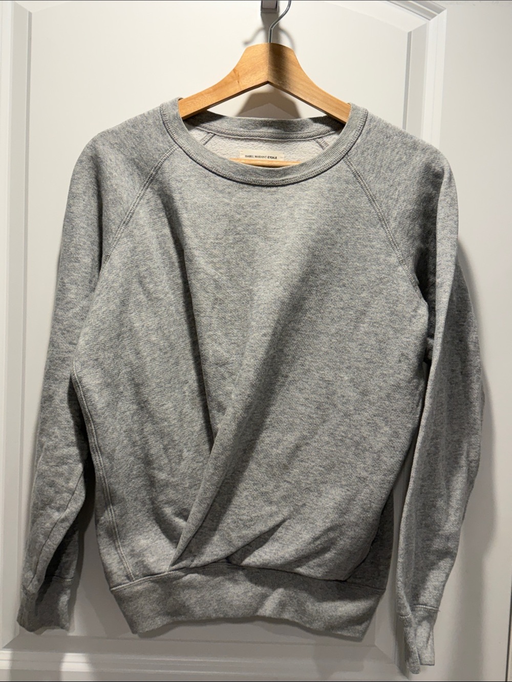 Isabel Marant Classic Gray Crewneck Sweater